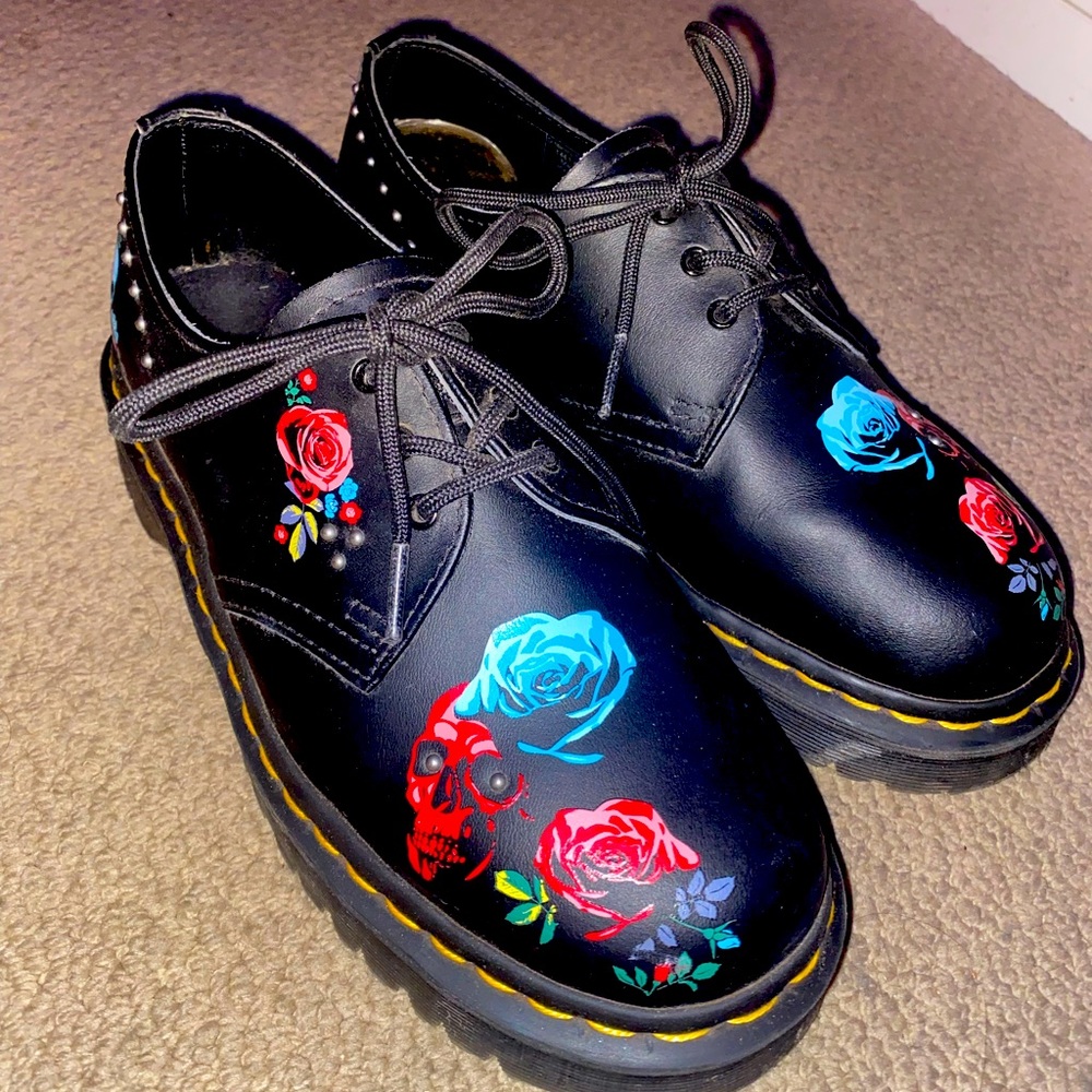Dr. Martens 1461 Rose Bex Shoes